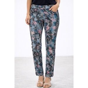 ZADIG & VOLTAIRE | Parone Camou Snake Print Lounge Style Pants Sz 36 or a Small